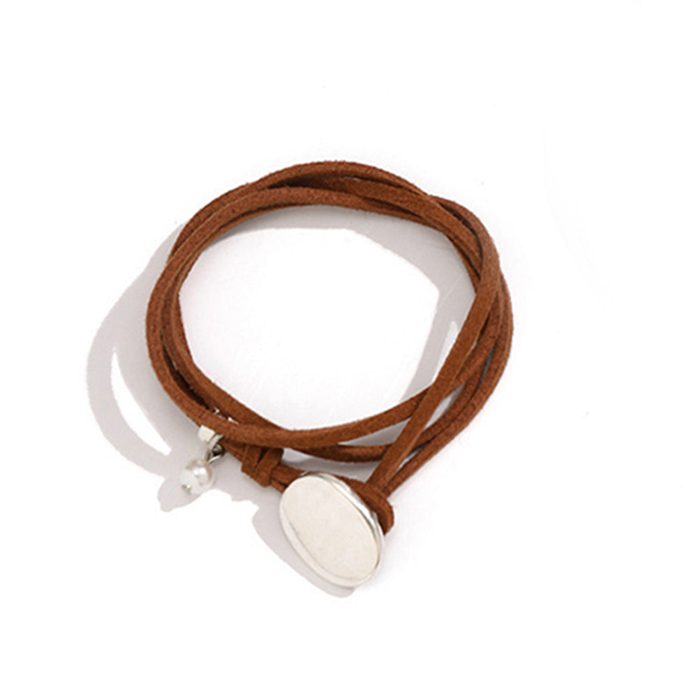 European fashion double layer necklace Korean velvet vintage choker