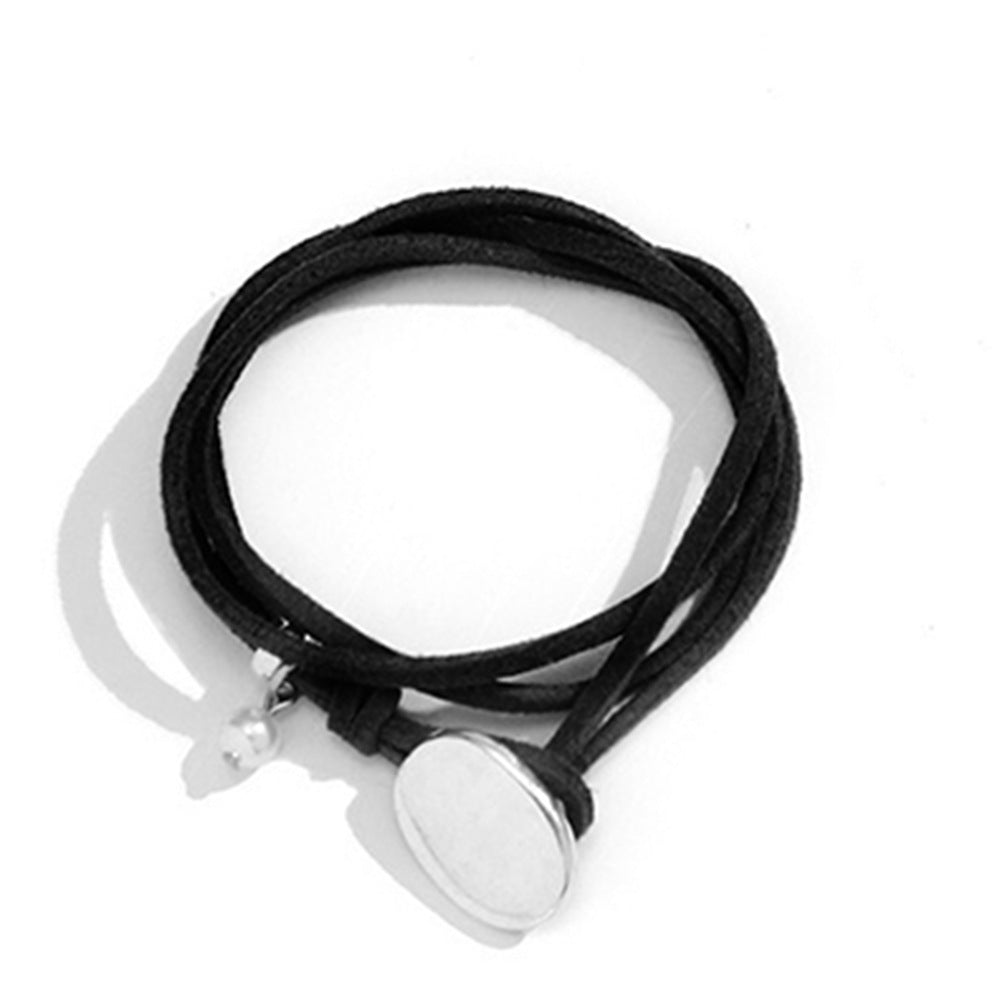 European fashion double layer necklace Korean velvet vintage choker