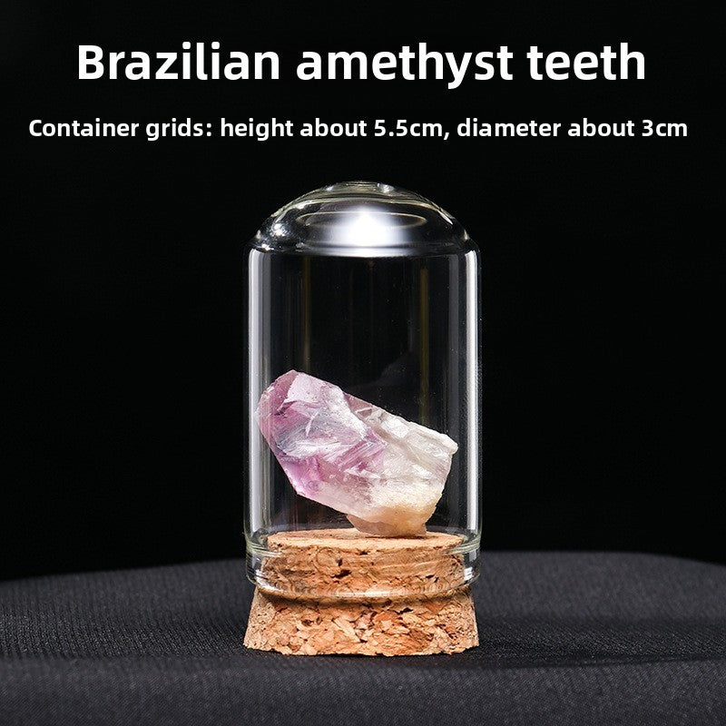Natural Crystal Raw Stone Specimen Ornament Geode Agate Rock Gift