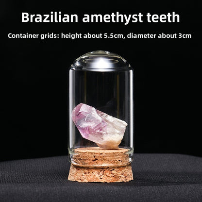 Natural Crystal Raw Stone Specimen Ornament Geode Agate Rock Gift