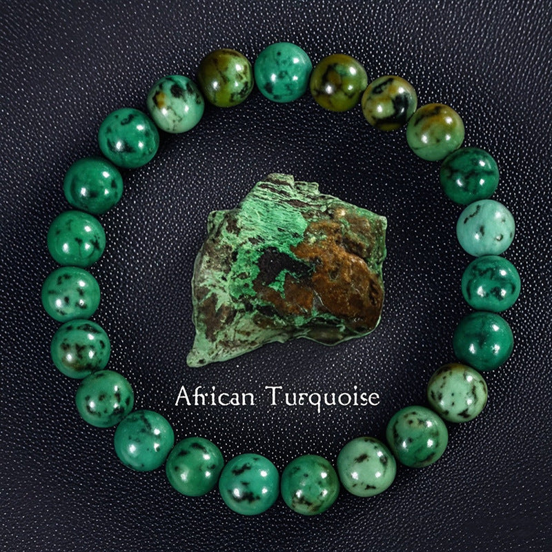 8mm Sunstone Beaded Bracelet Handcrafted Agate Crystal Jewelry