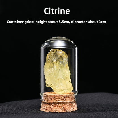 Natural Crystal Raw Stone Specimen Ornament Geode Agate Rock Gift