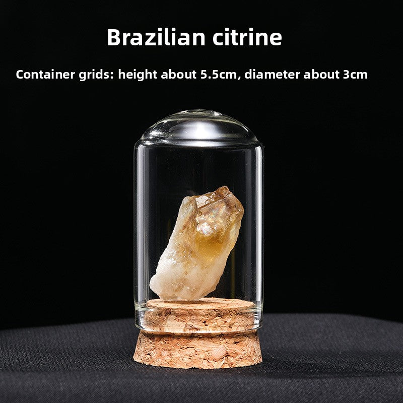 Natural Crystal Raw Stone Specimen Ornament Geode Agate Rock Gift