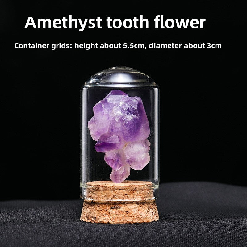 Natural Crystal Raw Stone Specimen Ornament Geode Agate Rock Gift