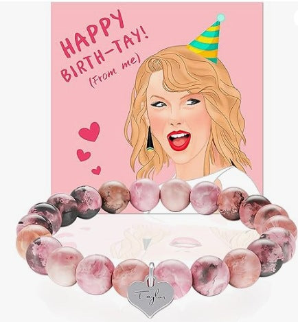 Stainless Steel Agate Quartz Bracelet Love Knot Pink Zebra Green Aventurine Purple Imperial Jade